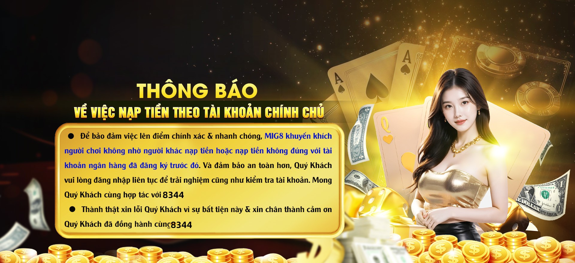 Hình ảnh quảng cáo của mcw68 hiển thị nền tảng và các lợi ích